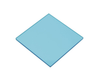 Bandpass Filter, Colored Glass, 50.8 x 50.8 mm, Blue Bandpass, BG38 Glass -- FSQ-BG38 - Image