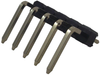 Board-Board Connector Header, 5 Position, 1Row; Connector Systems Multicomp Pro - 08N6734 - Newark, An Avnet Company