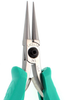 Excelta Five Star Steel Smooth Round Straight Round Gripping Pliers 743 - 5 in Length - Molded Plastic Grip - EXCELTA 743 - R. S. Hughes Company, Inc.