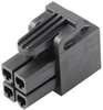 Receptacle Housing, 4Pos, 4.2Mm, Black; Product Range Molex - 54AH7791 - Newark, An Avnet Company