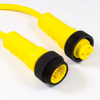 OBSOLETE - Alpha Connect Cordset - Mini Male Straight to Mini Female Straight - 16AWG 3 Poles - LR03KR113 - Yellow - 15M (49.2ft) - ALPLR03KR113-YL400 - Lapp Tannehill