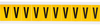 15 Series Indoor/Outdoor Numbers & Letters - 1530-V - Brady Corporation