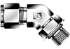 Dk-Lok® 45° SAE Male Elbow -- DLBS 4-4U - Image