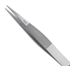 Excelta Three Star Utility Tweezers M-AC - Straight Medium Point Tip - 0.02 in Tip Width - 3 1/3 in Length - 0.01 in Thick - EXCELTA M-AC - R. S. Hughes Company, Inc.