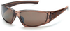 RPG HD brown flash mirror lens, crystal brown frame - 23117 - Crossfire By Radians
