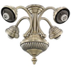 4 Light Fitter - Antique Brass - MC73AB-L - Monte Carlo Fan Company