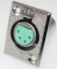 Switchcraft XLR 4 pin panel mt(f) - CA-D4F - Visual Sound, Inc.