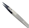 Excelta Five Star Utility Tweezers 162A-RT - Plastic Straight Soft Tip - 5 in Length - 0.2 in Thick - EXCELTA 162A-RT - R. S. Hughes Company, Inc.