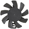 1.20 Watt (W) Power PLA07015B-F Series Type F Frameless Fan -- PLA07015B12L-F - Image