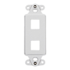 Keystone Faceplates, Frames - FPRMF2-W-ND - DigiKey