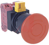 Switch,Emergency Stop,PUSH PULL, 40MM MUSHROOM, 1NC - 70174985 - Allied Electronics, Inc.