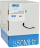 Cat5e 350 MHz Bulk Solid-Core PVC Cable, Black, 1000 ft., TAA -- N022-01K-BK - Image