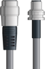 DN4110085F02 - LAPP UNITRONIC® DeviceNet Cordsets 14 & 18 AWG / 1 + 1 pair Bus - Gray PVC - 7/8 in Male / M12 Male Bulkhead connectors - 2m - OLFDN4110085F02 - Lapp Tannehill