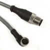 OBSOLETE - Alpha Connect EcoFlex PUR Cordset - M12 Male Straight to M8 Female 90° - 22AWG 3 Poles - DR03GW100 - Slate - 0.6M (1.97ft) - ALPDR03GW100-SL355 - Lapp Tannehill