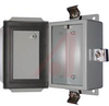 Enclosure,NEMA 1,2,4,4X,12,13,IP65,14 ga.Steel,Mount Bracket,9.5 x 9.07 x 3.75in -- 70147728