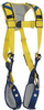 DBI-SALA Delta Yellow Large Vest-Style Shoulder, Back, Leg Padding Body Harness - Polyester Webbing - 840779-10508 - 840779-10508 - R. S. Hughes Company, Inc.