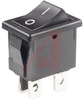 Switch, Snap-In POWER Rocker, NON-Illuminated, DPST, ON-NONE-OFF, VERTICAL INSCR - 70191996 - Allied Electronics, Inc.