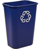 Rubbermaid Desk-Side and Station Recycling Containers - 6954 - U.S. Plastic Corporation
