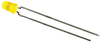 Led, Yellow, T-1 (3Mm), 10Mcd, 594Nm; Led Color Vishay - 58K2488 - Newark, An Avnet Company