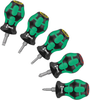 Stubby Screwdriver Set, 5Pc Rohs Compliant Wera - 66AH7253 - Newark, An Avnet Company