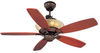 Royal Danube Fan - Blades Separate - Tuscan - 5RDRTB - Monte Carlo Fan Company