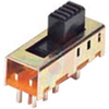 Switch,Slide,DPDT,Thru Hole, 2 Pos, Vertical - 70156227 - Allied Electronics, Inc.