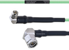 Temperature Conditioned Low Loss RA SMA Male to RA TNC Male Cable LL160 Coax in 48 Inch - FMHR0200-48 - Fairview Microwave Inc.