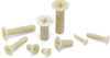 Plastic Screws - Cross Recessed Flat Head Machine Screws - RENY -- SPA-M2-10-F - Image