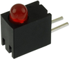 Led Indicator, 3Mm, Red, 2Mcd, 700Nm; Led Color Bivar -- 29H3383
