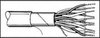 Xtra-Guard Shielded Multipair Cable 6Pr 500Ft 300V Gray; Cable Shielding Alpha Wire - 03F3434 - Newark, An Avnet Company