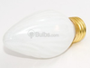 25 Watt, 130 Volt F15 White Fiesta Decorative Bulb - 421025 - bulbs.com
