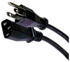 IEC POWER CORD 25 FOOT FOR NETWORK EQUIPMENT BLACK -- 39-200-300
