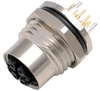 Circular Conn, Rcpt, 8Pos, Jam Nut; Product Range Amphenol Industrial - 36AJ3060 - Newark, An Avnet Company