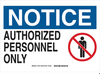 Admittance Signs - 131672 - Brady Corporation