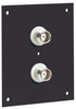 Universal Sub-Panel, 2 TNC Feed-Thru Adapters, Insulated - REF00025 - MilesTek Corporation