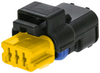 Connector Housing, Rcpt, 3Pos, Ip68, Yel Aptiv/delphi - 35AK1133 - Newark, An Avnet Company