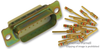 Connector, D Sub, Plug, 15 Position, Crimp; No. Of Contacts Itt Cannon - 86H7344 - Newark, An Avnet Company