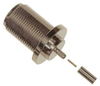 Rf/coaxial, N Bulkhead Jack, Straight, 50 Ohm Crimp; Connector Type Amphenol Rf - 28H8700 - Newark, An Avnet Company