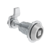 VISE ACTION® Compression Latch, Large Size, 8 mm Square, Zinc Alloy, Powder Coated, Silver - E3-110-27 - Southco