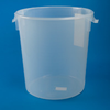 Rubbermaid White or Semi-Clear Round Containers And Lids - 6606 - U.S. Plastic Corporation