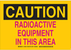 Radiation & Laser Sign - 129249 - Brady Corporation