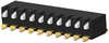 Dip Switch, 10Pos, Spst, Piano Key, Smd; No. Of Circuits Alcoswitch Te Connectivity - 38AC0998 - Newark, An Avnet Company