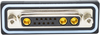 Combo D-Sub Conn, Rcpt, Db-13W3, Panel, Ip67; Product Range Norcomp - 82AH3905 - Newark, An Avnet Company