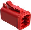 Automotive Housing, Plug, 6Pos, 13A, Red; Product Range Amphenol Sine/tuchel - 36AJ7975 - Newark, An Avnet Company