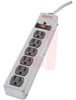SURGE PROTECTOR; ESSENTIAL; SURGEARREST; 6 OUTLETS; 120V; METAL CASE; 15AMP -- 70125174