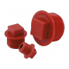 Square Head Flanged Plugs for NPT Threads -- SFPN0125 - Image