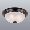 1257L-ORB-AL Flush Mounts-Bowl Style - 712223 - Capital Lighting, Inc.