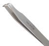 Excelta Three Star Cutting Tweezers 15A-RW-M - Angulated Round Tip - 4 1/2 in Length - EXCELTA 15A-RW-M - R. S. Hughes Company, Inc.