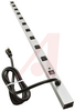Power Strip; 20 A; Plug-In; 10 Outlets;48 In. Length; 6 Ft. Cord - 70091680 - Allied Electronics, Inc.