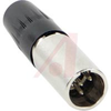 DIN Plug; Plug; 4; Male; 125; 5 A; 510000 Megohms (Min.) @ 500 VDC (Initial) - 70214272 - Allied Electronics, Inc.